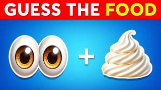 Guess The Food By Emoji 🍔🍟 Food And Drink Emoji Quiz | Mouse Quiz