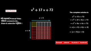 Algebra tiles (Algebra factor) use GeoGebra