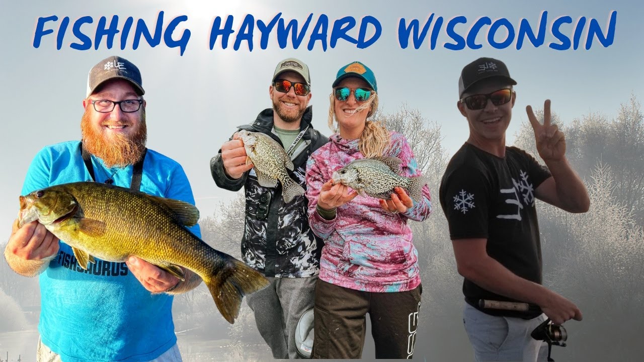 Fishing Hayward, Wi With Sarah And Jay YouTube
