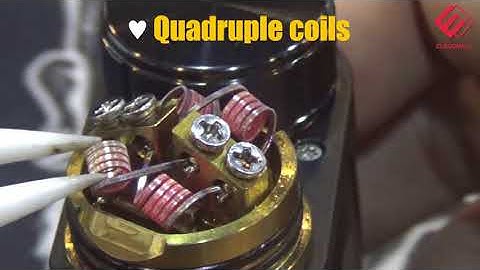 IJOY Capo Squonk Kit with COMBO RDA(Triangle), quadruple coil build chanllege