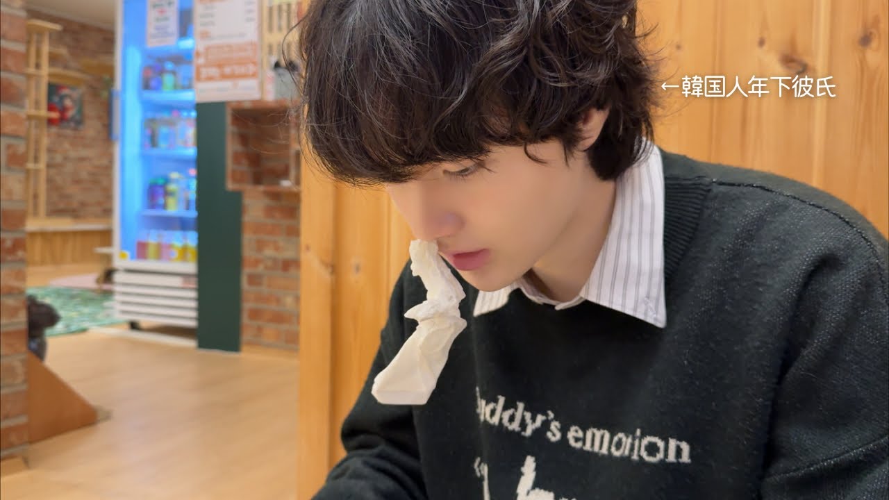 猫アレルギーの韓国人年下彼氏と猫カフェデートしてみた