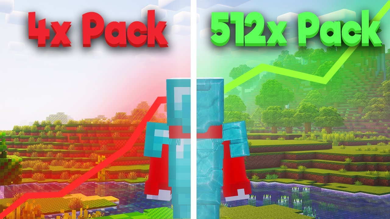 I Compared 4x and 512x Texture Packs