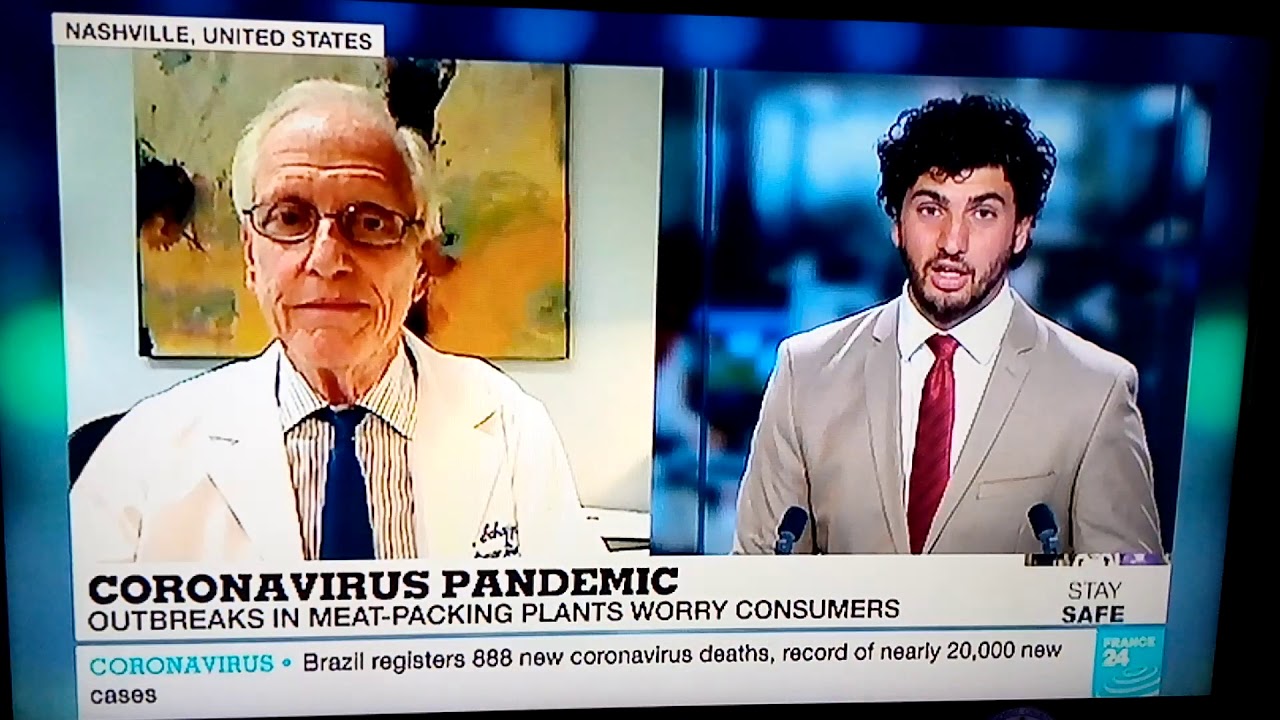 CORONAVIRUS PANDEMIC (OUTBREAKS IN MEAT -PACKING PLANTS WORRY CONSUMERS