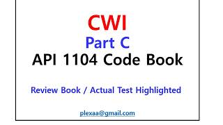 Cwi Part C Review Code Book