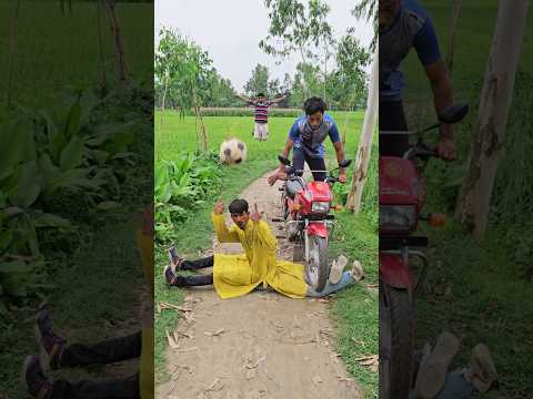 The motorcycle was thrown at the boy's feet.748 thumbnail