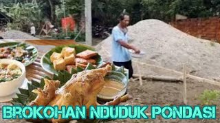 SLAMETAN nggali pondasi, tradisi adat Jawa