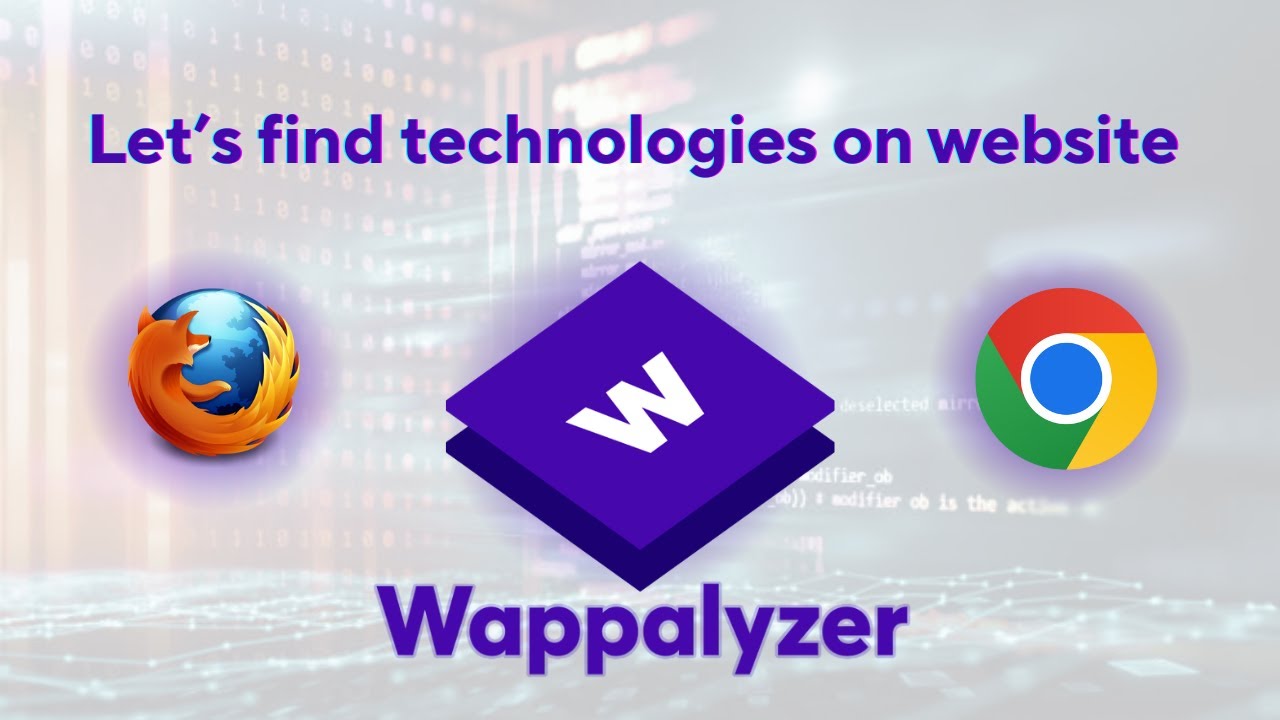 How to Use Wappalyzer (Website & Extension) | Web Tech Analyzer Tool ...