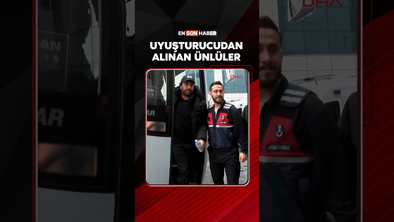 Uyuşturucudan alınan ünlüler 
