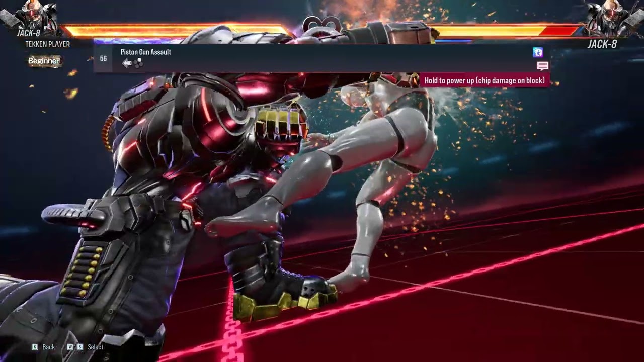 Tekken 8 - Jack 8 Full Move List (Launch Version)