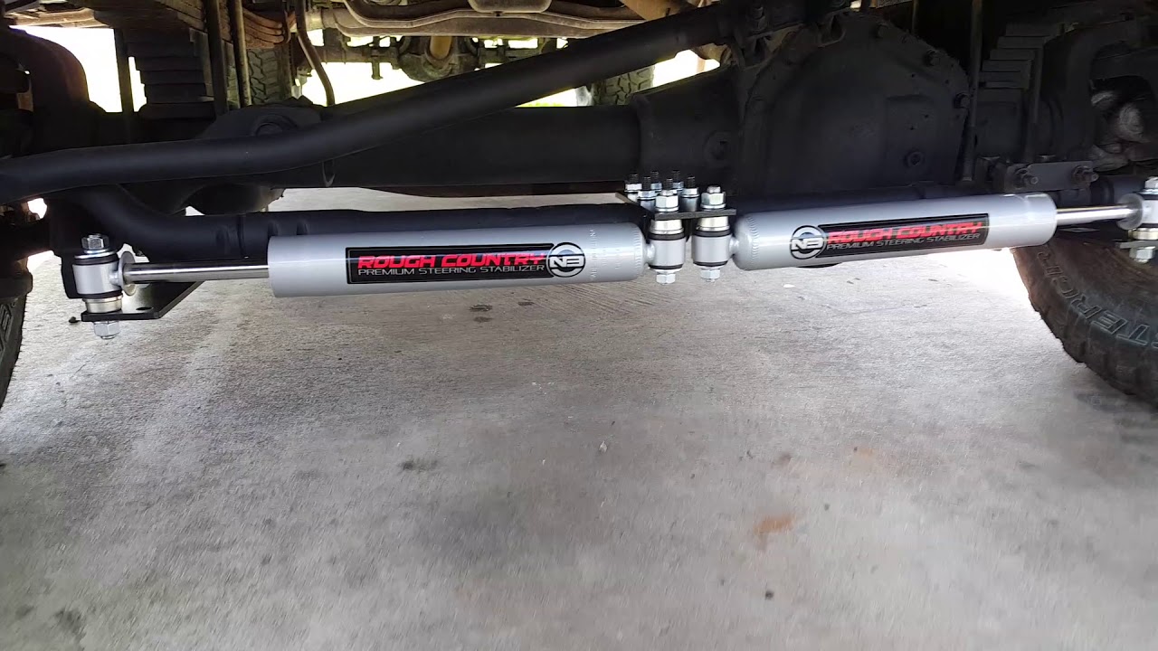 Ford Superduty Steering Stabilizer YouTube
