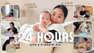 What I Actually Do All Day with a Baby 24 Hours with My 4-Month-Old