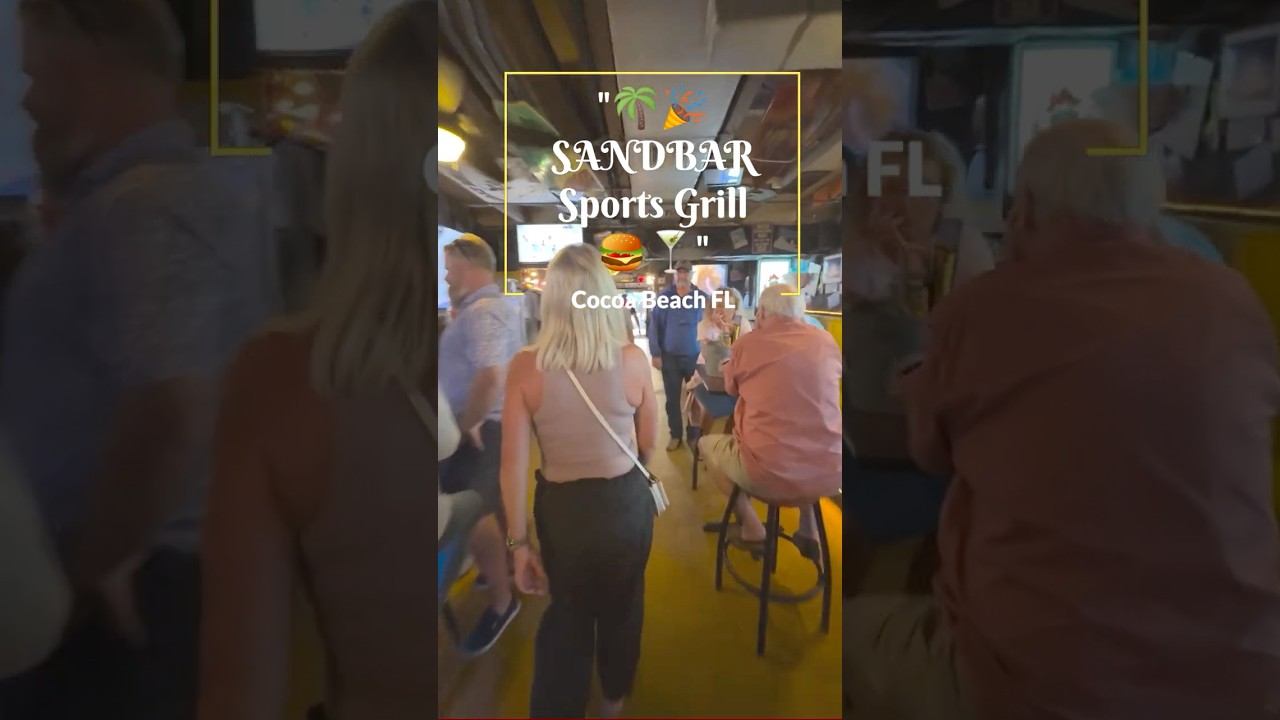 Sandbar in Cocoa Beach FL 