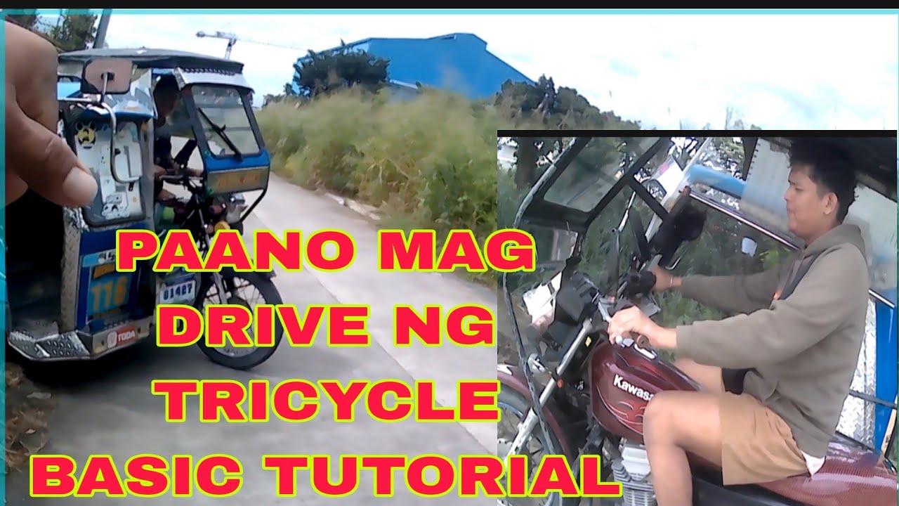 PAANO MAG DRIVE NG TRICYCLE | BASIC TUTORIAL  PART 1 Junlars vlog