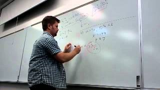 Math 160, April 26 Lecture, Part 1