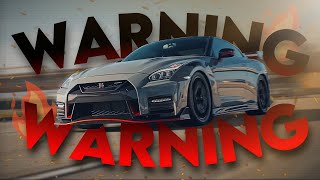 Nissan GTR x Warning❌🔥 (4k)