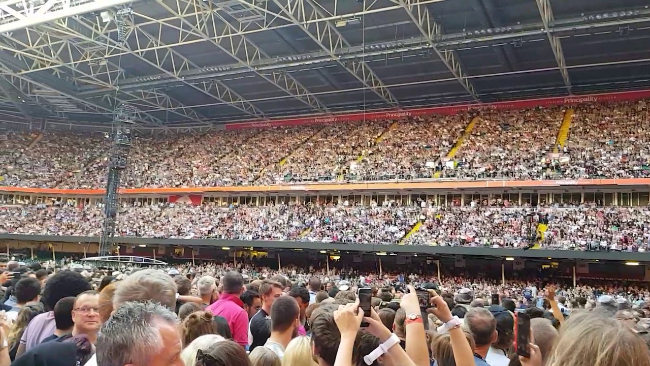 Coldplay Cardiff Principality Stadium on 12th July YouTube