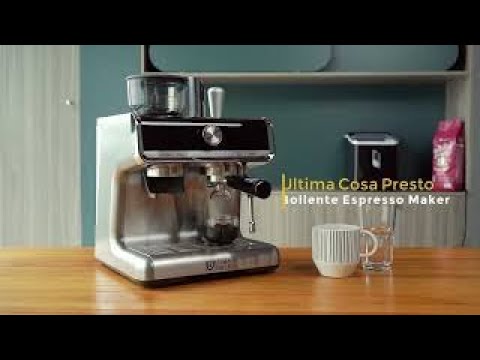 Ultima Cosa UC-EM003WUB Presto Single Serve Pod Espresso Machine