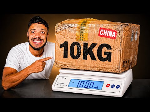 I OPENED A 10KG BOX of products from China