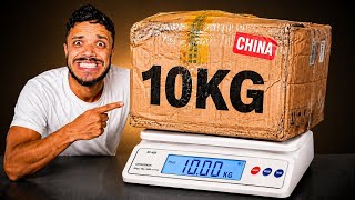 I OPENED A 10KG BOX of products from China