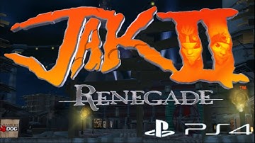 Jak II Renegade PS4 - Part 1 - Intro | Dark Eco Experiments | The Underground | Gameplay/Walkthrough
