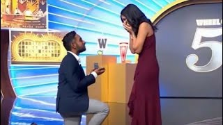 Wheel Of Fortune Contestant Gets Surprise Proposal On Set