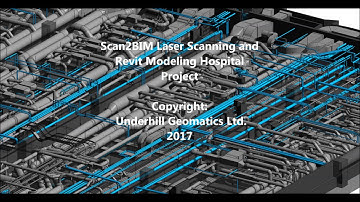 Scan to BIM Laser Scanning and Revit Modeling Hospital MEP Project