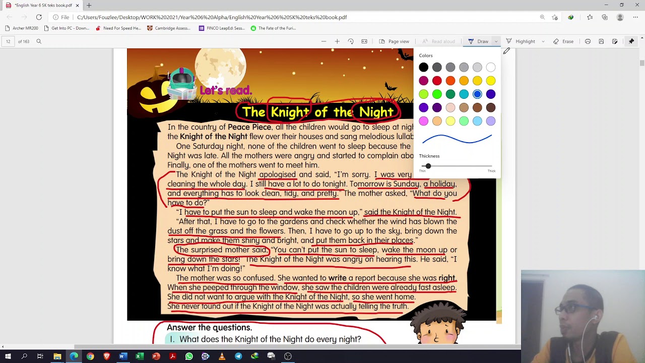 Y6 The Knight Of The Night Youtube