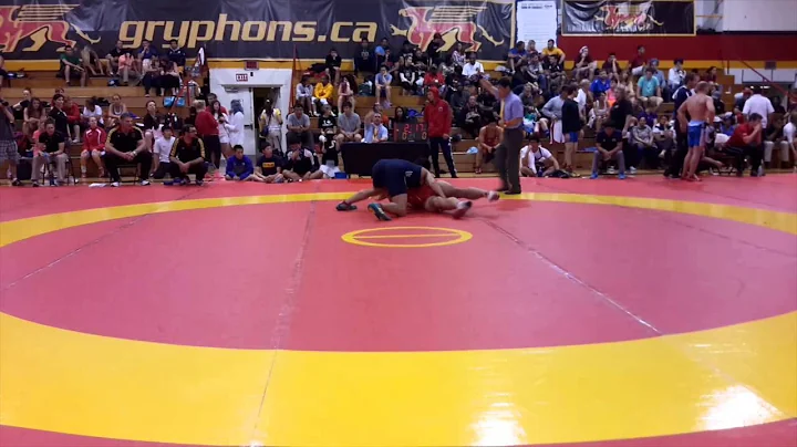 2014 Canada Cup: 97 kg Sung Woo Yang (KOR) vs. Wil...
