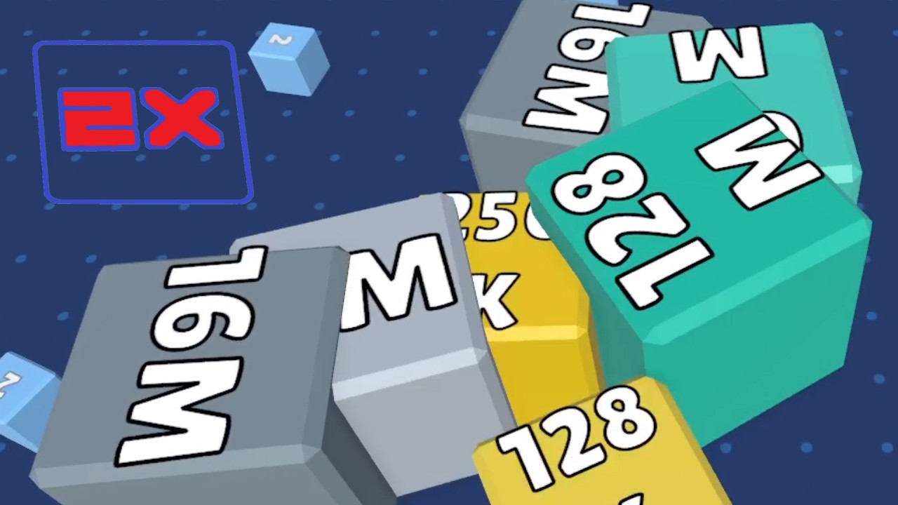 Cube 2048.io Game 🎲 A NEW GAME  🎲 CUBES SNAKE 2048.io Gameplay