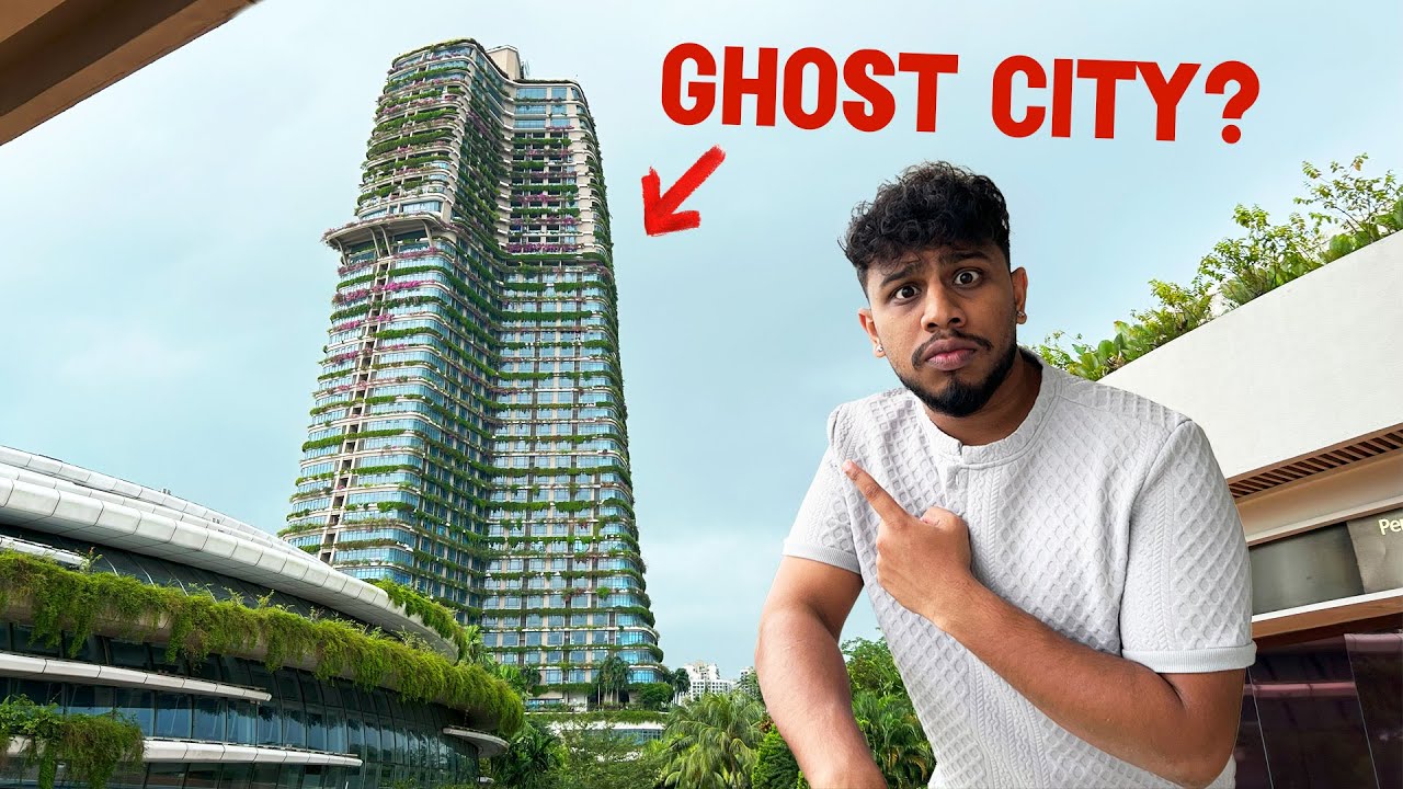 I Stayed Overnight Alone in this "Abandoned Ghost City"