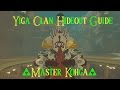 Yiga clan hideout guide thunder helm guide  how to defeat master kohga zelda breath of the wild