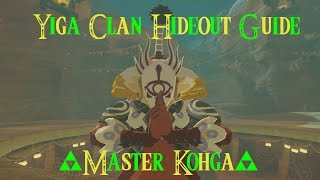 Yiga Clan Hideout Guide, Thunder Helm Guide, How To Defeat Master Kohga Zelda Breath Of The Wild