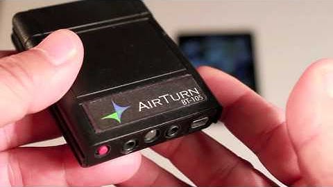 AirTurn BT-105 Bluetooth Page Turner Tutorials
