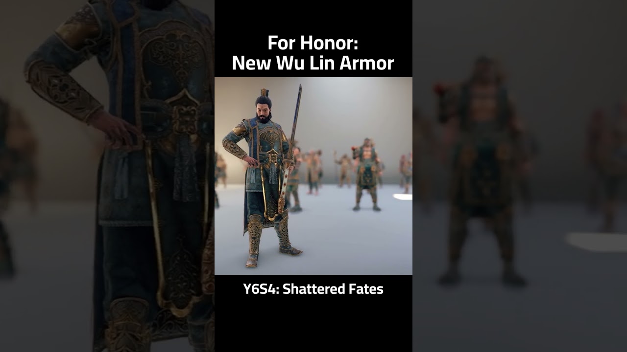 New Wu Lin & Outlanders Armor Sets | For Honor Y6S4 Shattered Fates