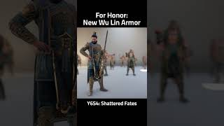 New Wu Lin & Outlanders Armor Sets | For Honor Y6S4 Shattered Fates
