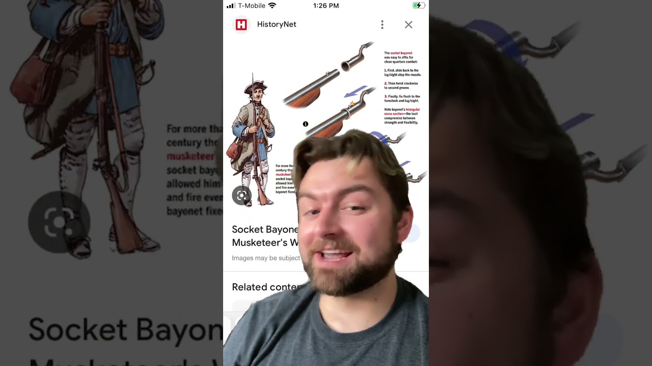 Early bayonets were wild 