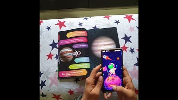 Space Adventure Augmented Reality Application using Unity. + Vuforia