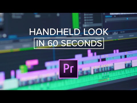 EASY Handheld effect in PREMIERE PRO