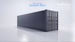 Kontener 40 Hc Nowy One Way Balticon