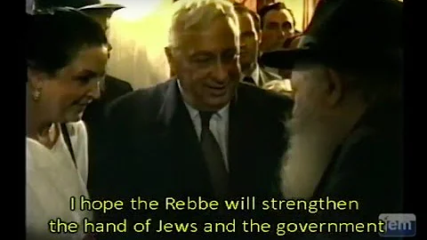 The relationship between Ariel Sharon and the Rebbe (Rabbi Menachem Mendel Schneerson)
