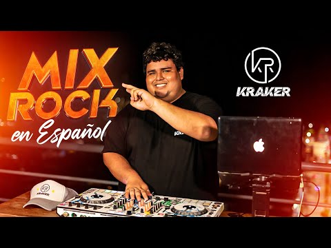 DJ KRAKER - MIX ROCK CLÁSICO EN ESPAÑOL ( Maná, Pedro Suárez Vertiz, RIO, Hombres G )