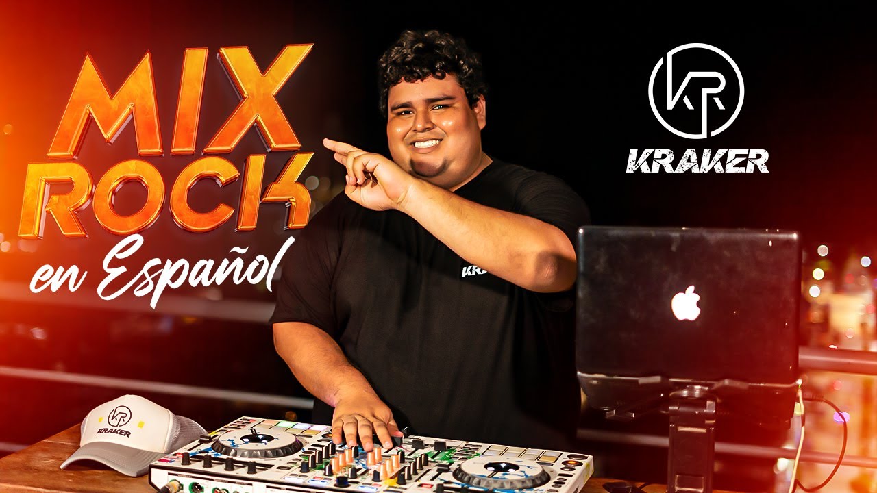 DJ KRAKER - MIX ROCK CLÁSICO EN ESPAÑOL ( Maná, Pedro Suárez Vertiz, RIO, Hombres G )