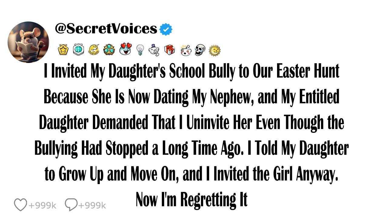 I Invited My Daughter's School Bully to Our Easter Hunt Because She Is Now Dating My Nephew, and ...