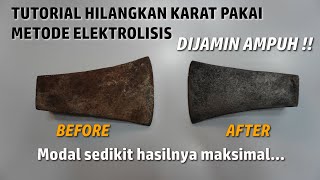 Download lagu Cara Merontokkan Karat pada besi dengan Teknik Electrolysis || Tutorial Super Gampang dan Ampuh !