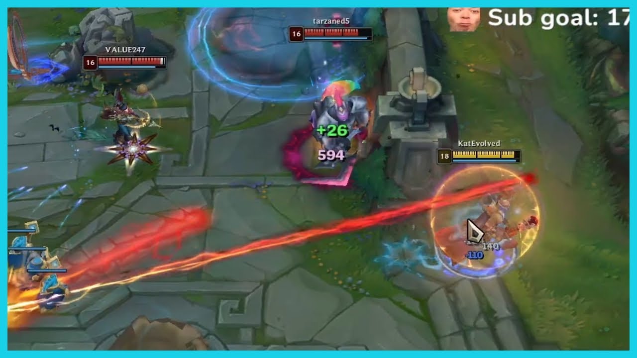 Viktor with Crown of The Shattered Queen is broken (3000hp)