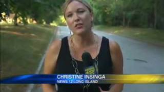 Reporter Gets Soaked With Water Blooper     YouTube