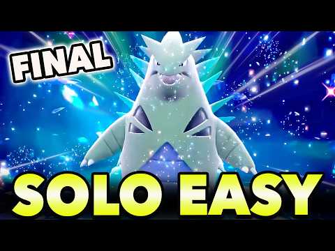 FINAL 7 Star TYRANITAR Raid – Best SOLO Build (Scarlet & Violet)