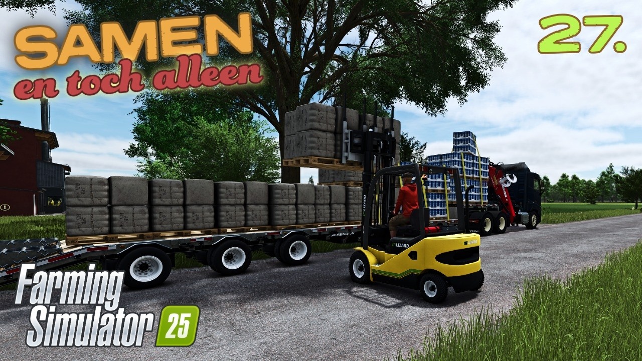 Samen en toch alleen | 27 | DIKKE VRACHTEN | Farming Simulator 25 (Nederlands) | 