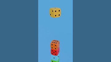 Dice Stack 1 | Satisfying Animation