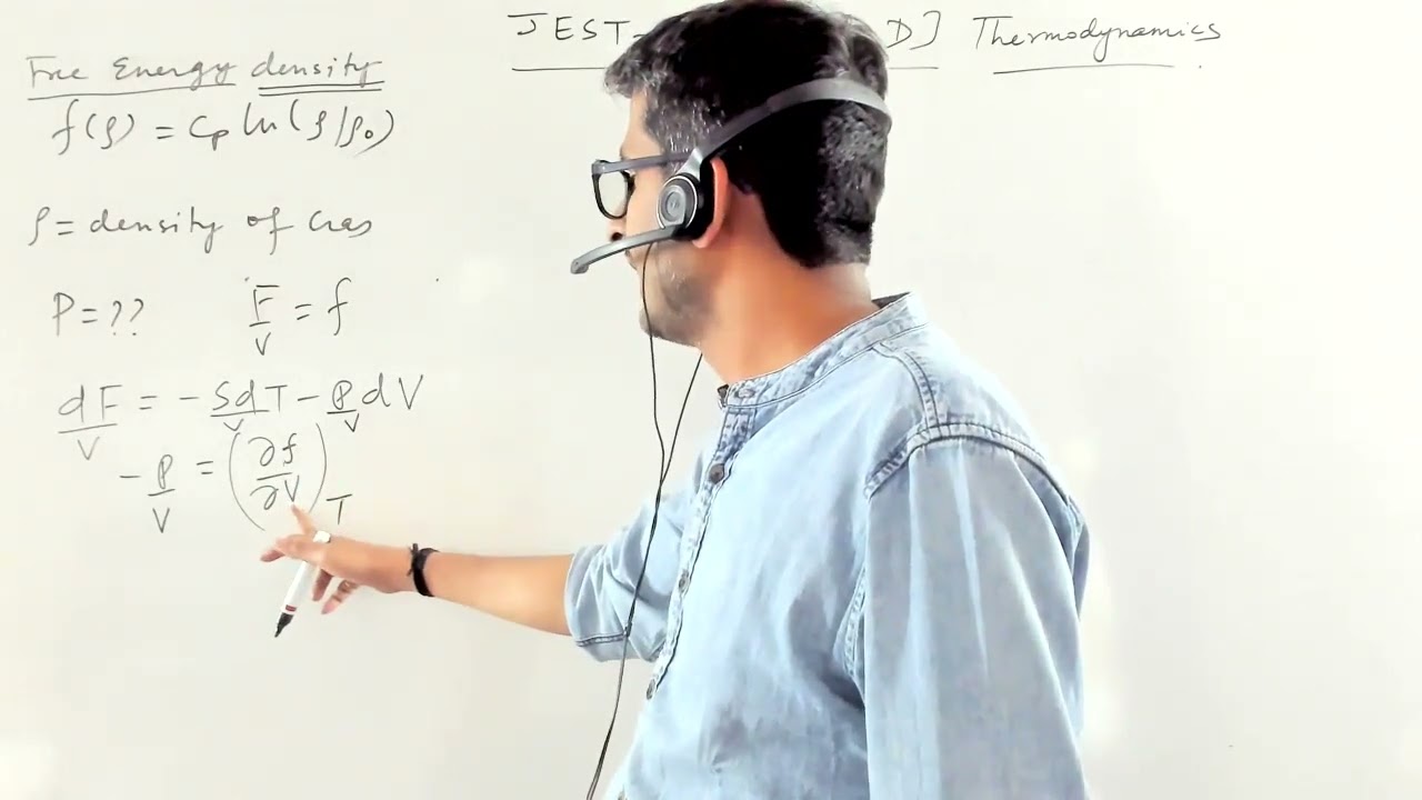 JEST 2021 Thermodynamics and statistical physics: Q 25 Part A [SET D]